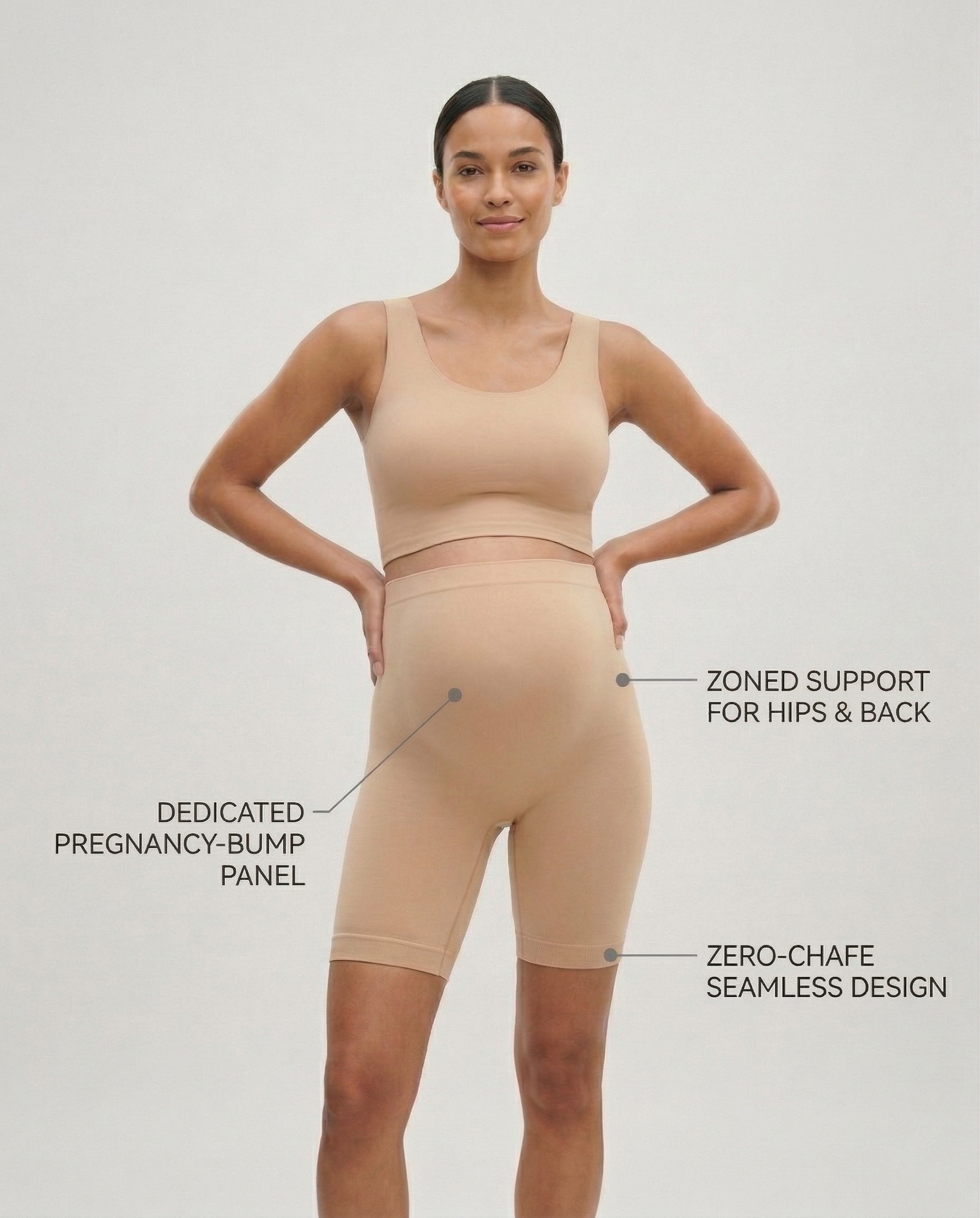 Belly Support Shorts – Shape & Support