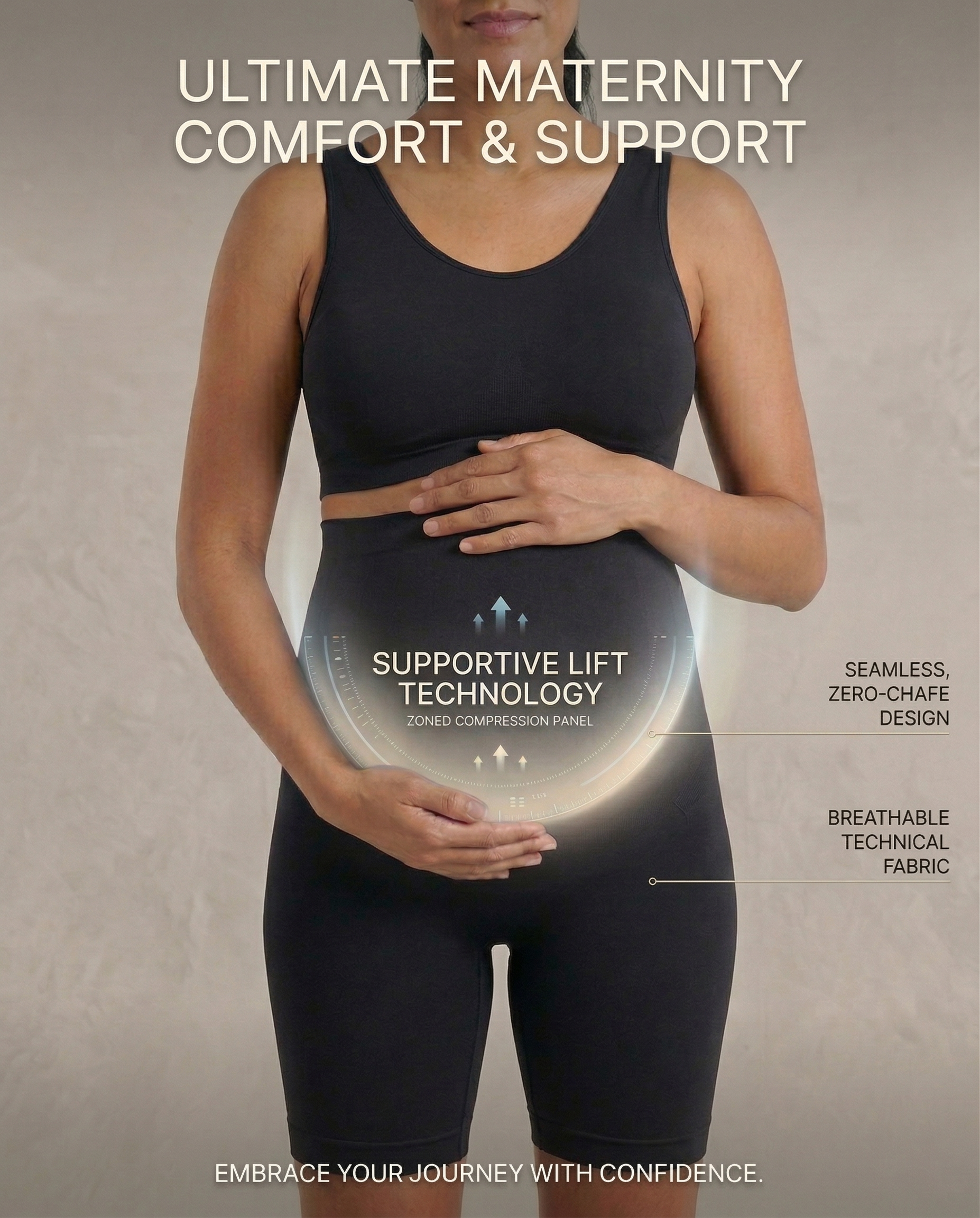 Belly Support Shorts – Shape & Support